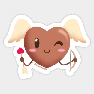 Lovely chocolates - Cupid Sticker